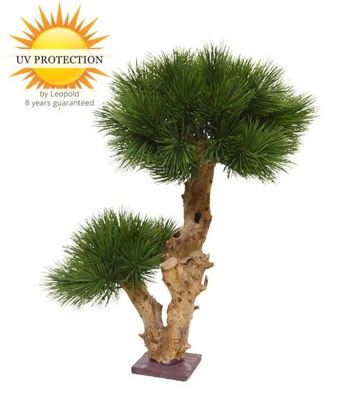 Small artificial Pinus Bonsai tree 55 UV