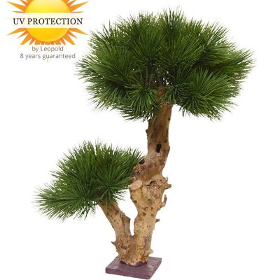 Pequeño Pinus Bonsai artificial 55 UV