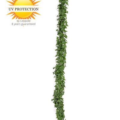 Ghirlanda artificiale di Hedera 180 cm UV all'esterno