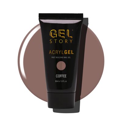 Gelstory Acrylgel | Coffee Colour 30ml