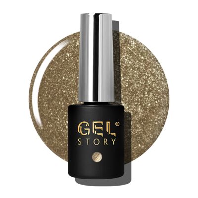 Gel polish | gold gsg034