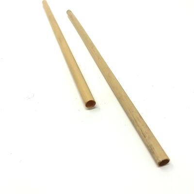 Pailles en bambou réutilisables