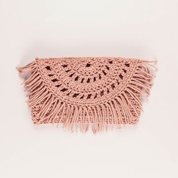 Kit Pochette Crochet Sunbeam - Rose Poudré 2