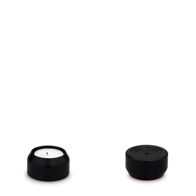 TRIO tealight holder - Black