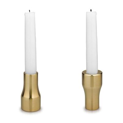 TRIO candlestick - brass