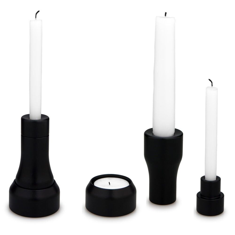 Candelero 3 en 1 TRIO - Negro