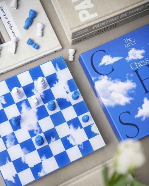 Jeu d'échecs - Design Nuage - Jeu de société décoratif - Printworks