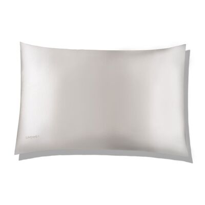 The Mulberry Silk Pillowcase - Akoya Pearl - (Queen)