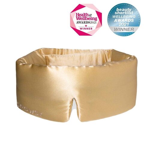THE DROWSY SILK SLEEP MASK (L'amour Gold)