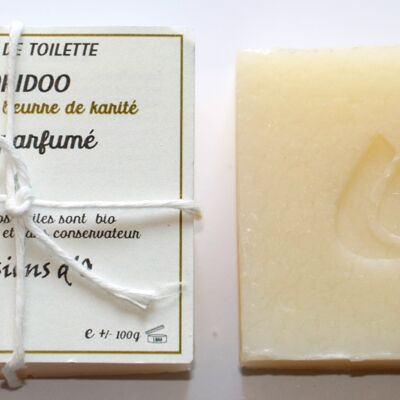 Savon artisanal KARIDOO - Non parfumé (Karité)