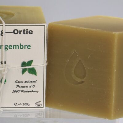 SHAMPOING - Ortie Romarin-Gingembre* +/- 200g
