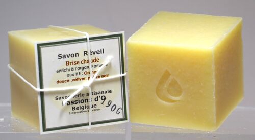 Savon artisanal REVEIL - Brise chaude (Argan)* - +/- 200g