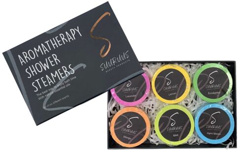 Aromatherapy Shower Steamers Variety Pack of 6 pcs