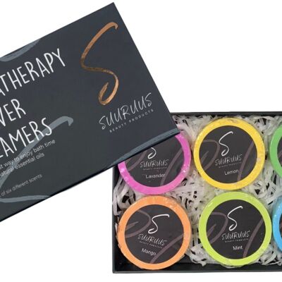 Variedad de vaporizadores de ducha para aromaterapia, paquete de 6 piezas