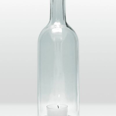 WINDLIGHT Bordeaux 0,7l liège 26h gris béton - transparent