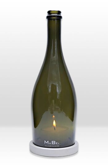 WINDLIGHT vin mousseux 0,7l liège 26h gris béton - olive