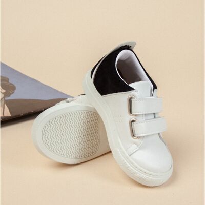 René Junior sneakers - White and navy