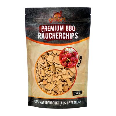 Premium smoking chips - 750g - cherry