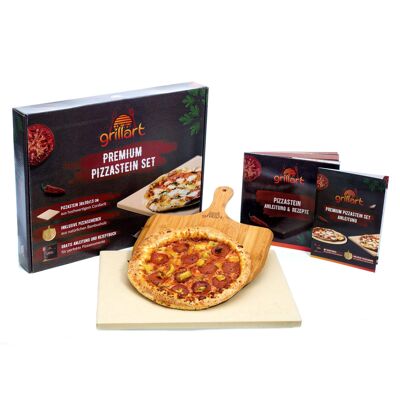 Pietra per pizza premium - in un set - rettangolare