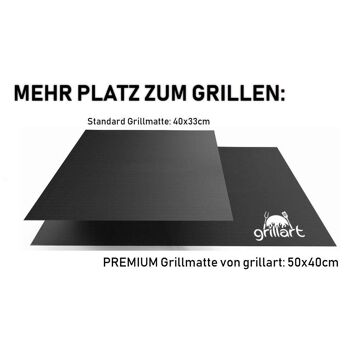 Lot de 4 tapis de barbecue de qualité supérieure. 3