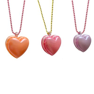 Ltd. Pop Cutie Macaroon Heart Kids Necklaces