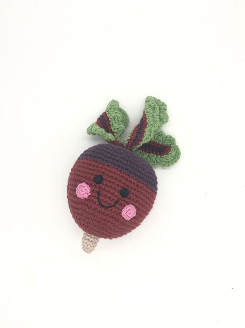 Baby Toy Friendly beetroot rattle