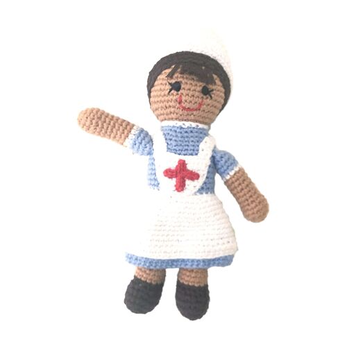 Baby Toy Nurse rattle dress
