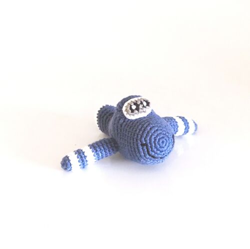 Baby Toy Plane rattle blue