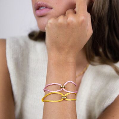 Donut Ribbon - Red | Gold