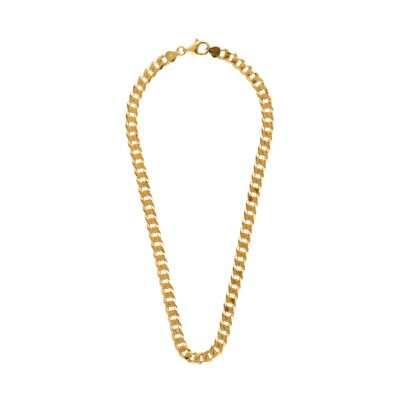 Statement Link Chain - 925 sterling silver 18k gold plated