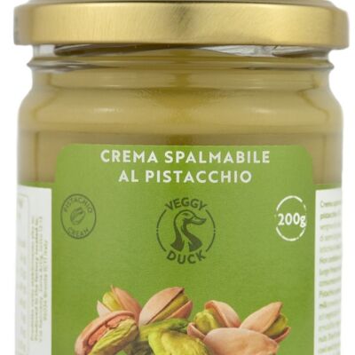 Crema Di Pistacchio Dolce Spalmabile (200g) | Cibo Artigianale Italiano Gourmet | Adatto per colazioni e dessert