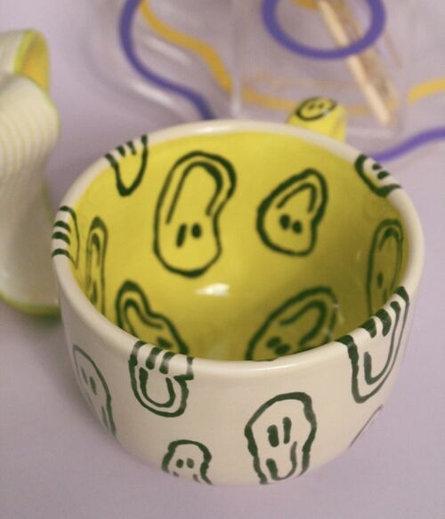 Melted Smile Ceramic Mug