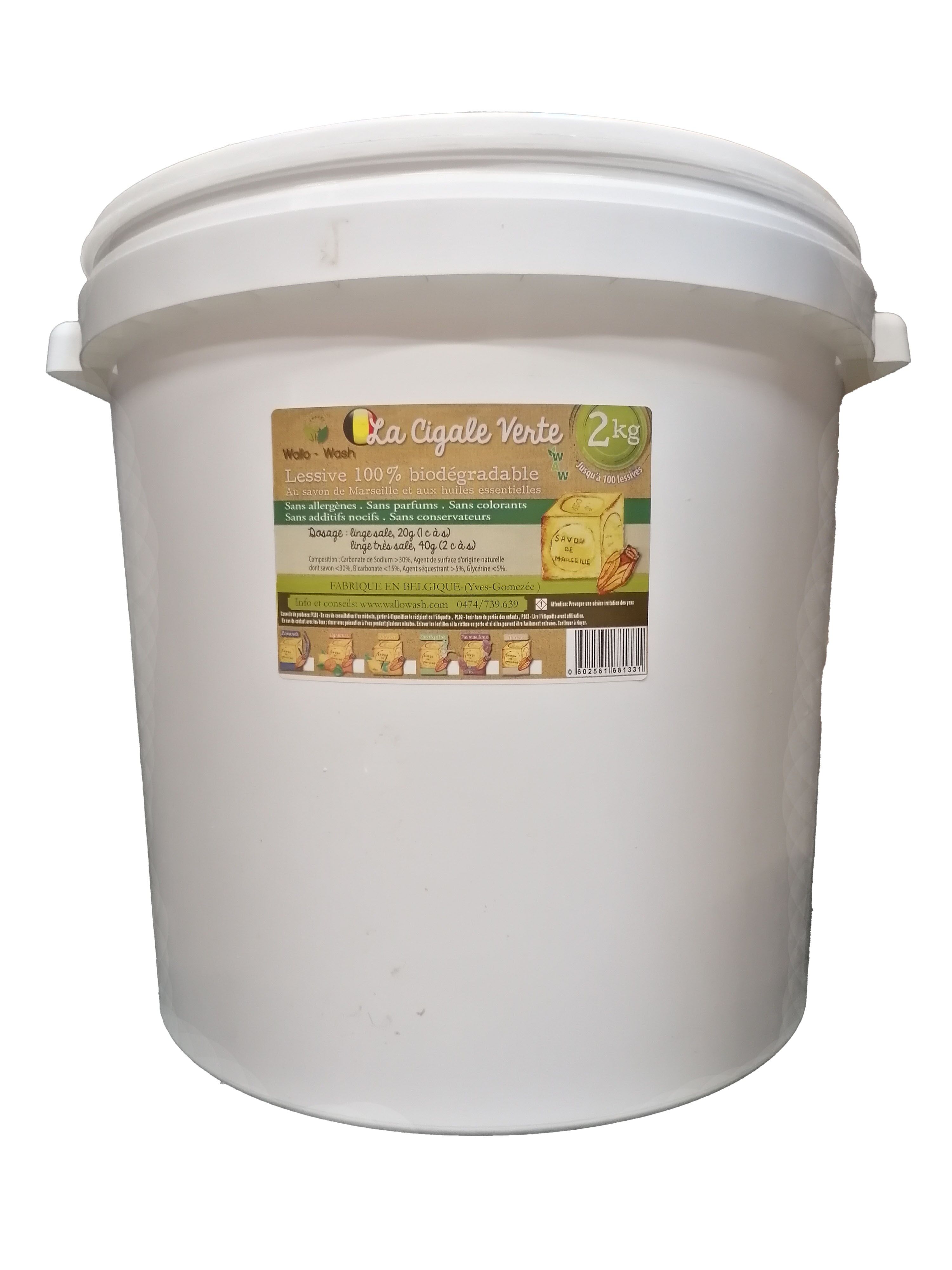 LESSIVE POUDRE RECHARGE 25 kg