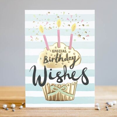 Birthday Wishes Cupcake