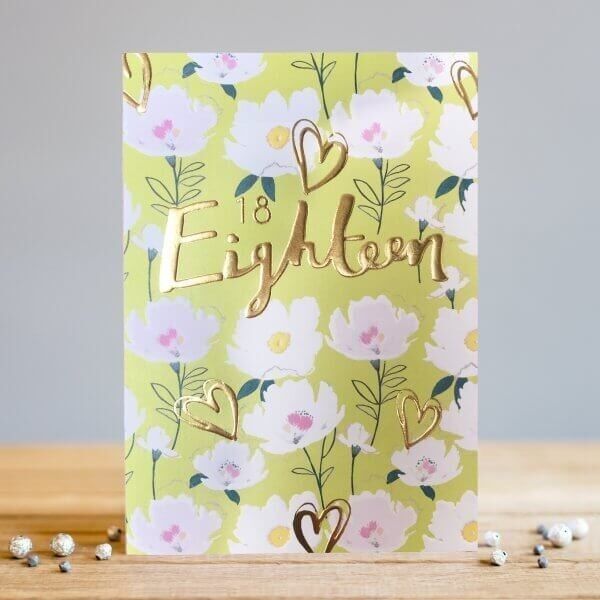Dix-huit Floral Vert
