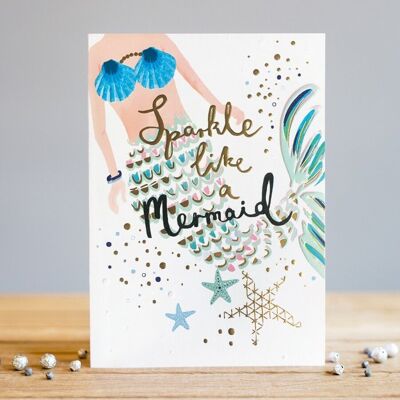 Sparkle like a mermaid