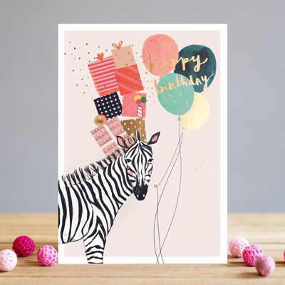 Happy Birthday Zebra