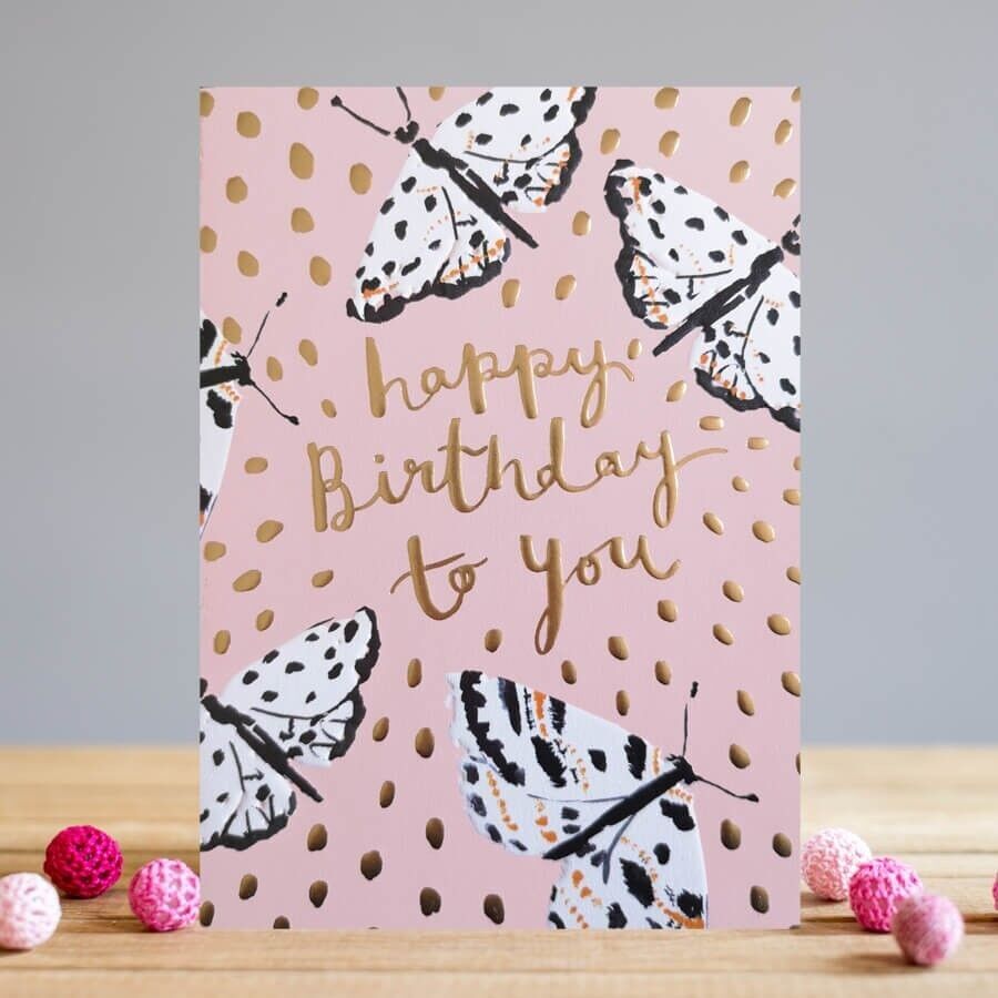 Alles Gute zum Geburtstag Schmetterlinge