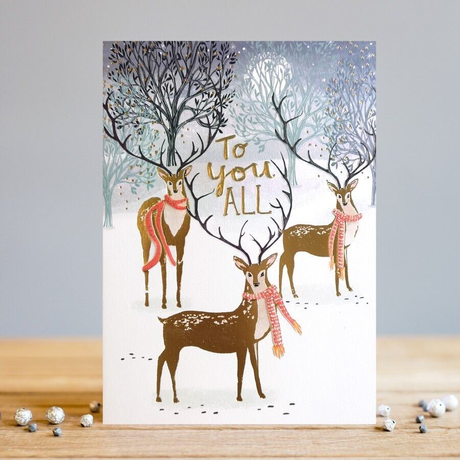 Une famille de cerfs