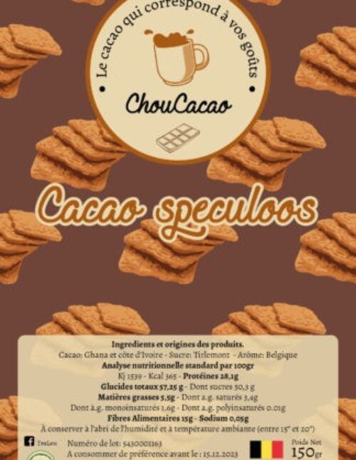 cacao speculoos