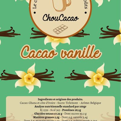cacao vanille