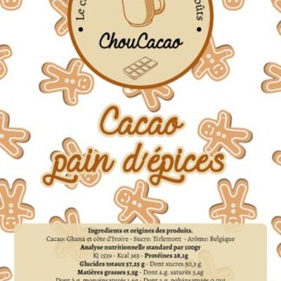 cacao de pan de jengibre