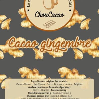 cacao gingembre