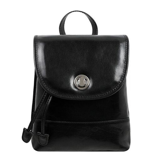 Womens Leather Backpack, Convertible Shoulder Bag - The Illiad