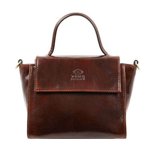 Womens Brown Leather Purse - The God of Small Things