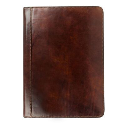 Leather A4 Documents and File Folder Organizer - Candide