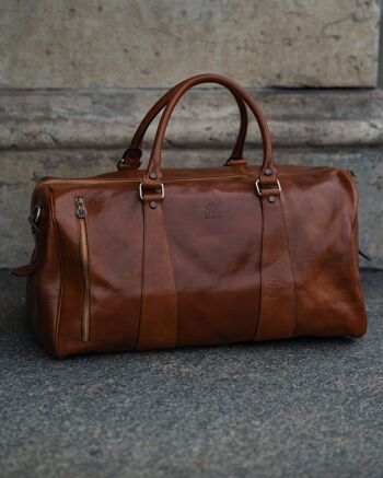 Sac polochon en cuir - Enfants sages 5