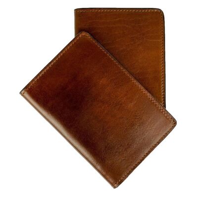 Small Leather Passport Holder - Gulliver's Travels