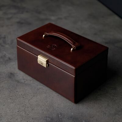 Leather Jewellery Box - Beloved