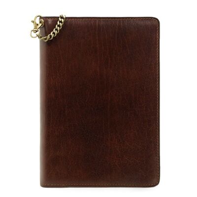 Leather Journal with Refillable A5 Notepad - The Diary of a Nobody